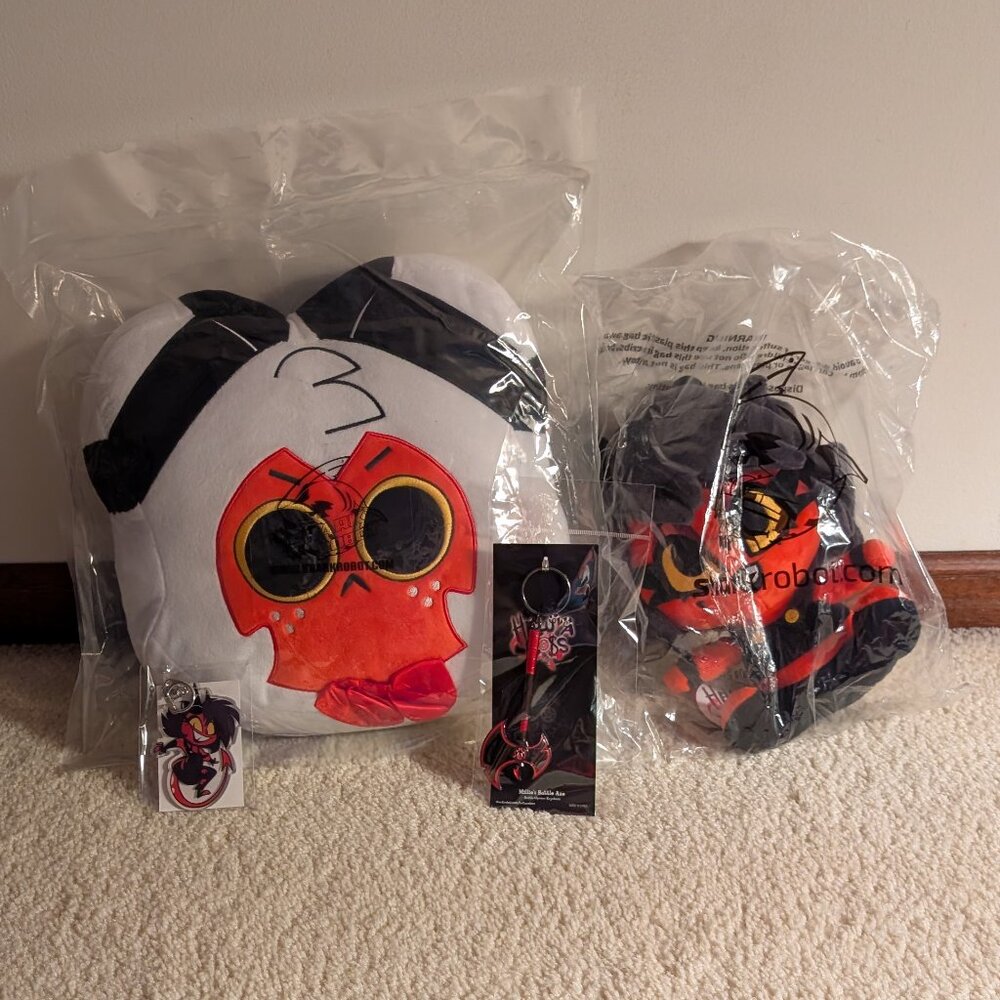 Helluva Boss Millie and Moxxie Bundle! All Brand New